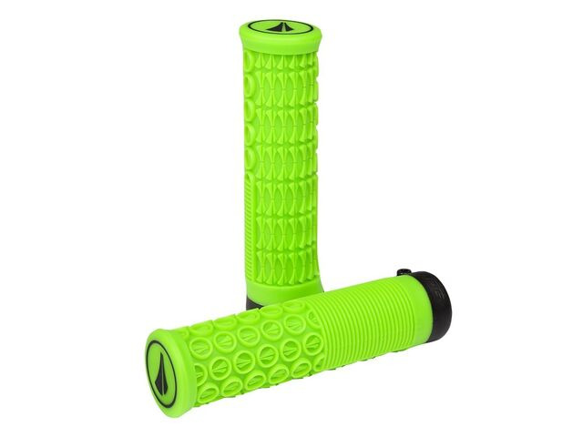 SDG COMPONENTS Thrice Lock-On Grip Neon Green click to zoom image