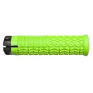 SDG COMPONENTS Thrice Lock-On Grip Neon Green click to zoom image