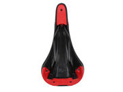 SDG COMPONENTS Bel Air Steel Rail Saddle Black/Red click to zoom image