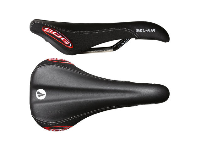 SDG COMPONENTS Bel Air Ti-Alloy Rail Saddle Black click to zoom image