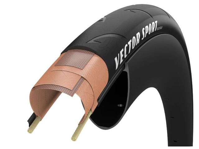 GOODYEAR TYRES Vector Sport Tube Type 700 x 28 click to zoom image