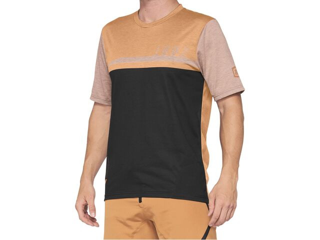 100% Airmatic Jersey Steel Caramel / Black click to zoom image