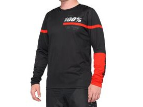 100% R-Core Jersey Black / Red