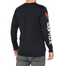 100% Aster Tech T-Shirt Black click to zoom image