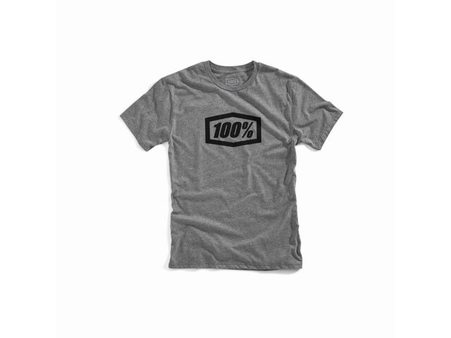100% ESSENTIAL T-Shirt Gunmetal Heather click to zoom image