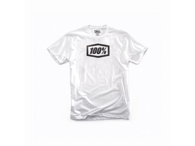 100% ESSENTIAL T-Shirt White click to zoom image