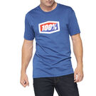 100% Official T-Shirt Blue click to zoom image