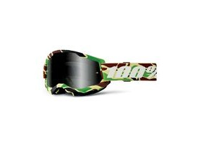 100% Strata 2 Sand Goggle War Camo / Smoke Lens