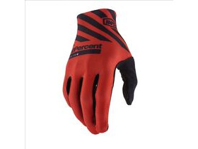 100% Celium Glove Racer Red
