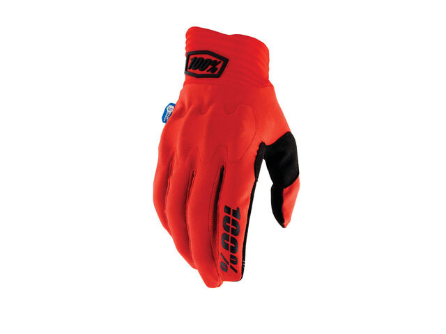 100% Cognito Smart Shock Gloves Red click to zoom image