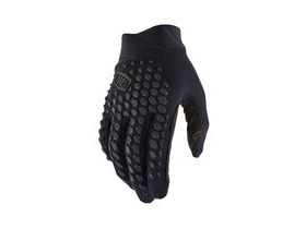 100% Geomatic Gloves Black / Charcoal