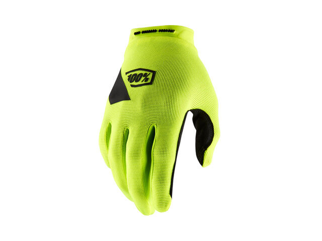 100% Ridecamp Glove Fluo Yellow click to zoom image