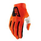 100% Ridefit Gloves Fluo Orange 