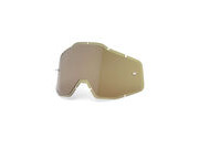 100% Accuri / Racecraft / Strata Anti-Fog Injected Replacement Lens HD Olive 