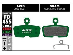 GALFER Sram Avid Code - DB8 Pro Competition (green) FD455G1554T