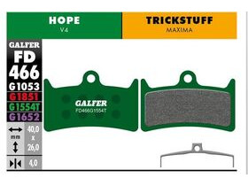 GALFER Hope Tech 3 - Tech 4 - V4 Race Pro Competition Pads (green) FD465G1554T