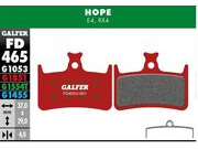 GALFER Hope Tech 3 - Tech 4 - E4 Advanced - Metal - Sintered Brake Pad (Red) FD465G1851 