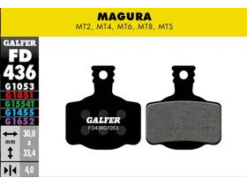 GALFER Magura MTS MT8 Standard Disc Brake Pads (black) FD436G1053