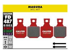 GALFER Magura MT5 MT7 Wet Weather Disc Brake Pads (red) FD487G1851