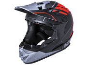 KALI PROTECTIVES Zoka Full Face Helmet in Red & Grey 