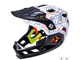 KALI PROTECTIVES Maya Child 50-54cm Full Face with detachable chin piece in Flint