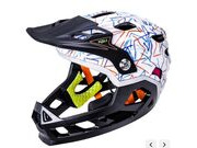 KALI PROTECTIVES Maya Child 50-54cm Full Face with detachable chin piece in Flint 