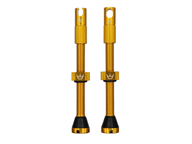 PEATY'S x Chris King Tubeless MK2 Valves 60mm Gold click to zoom image