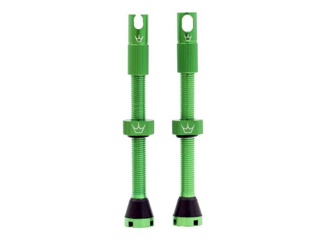 PEATY'S x Chris King Tubeless MK2 Valves 60mm Emerald click to zoom image