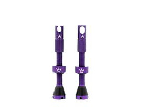 PEATY'S x Chris King Tubeless MK2 Valves 42mm Violet