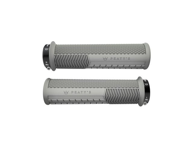 PEATY'S Monarch Knurl Grip Thick (32-34mm) Slate click to zoom image