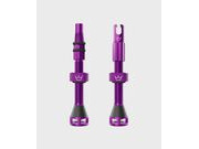 PEATY'S Holeshot Fast Flow Tubeless Valve - 42mm 42mm Violet  click to zoom image