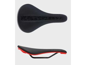 PEATY'S Monarch 4130 Cro Mo Saddle Red