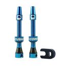 CushCore Tubeless Valves 44mm 44mm Royal Blue  click to zoom image