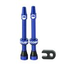 CushCore Tubeless Valves 55mm 55mm Royal Blue  click to zoom image