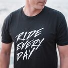 Ride Concepts Ride Every Day T-Shirt Black/White click to zoom image