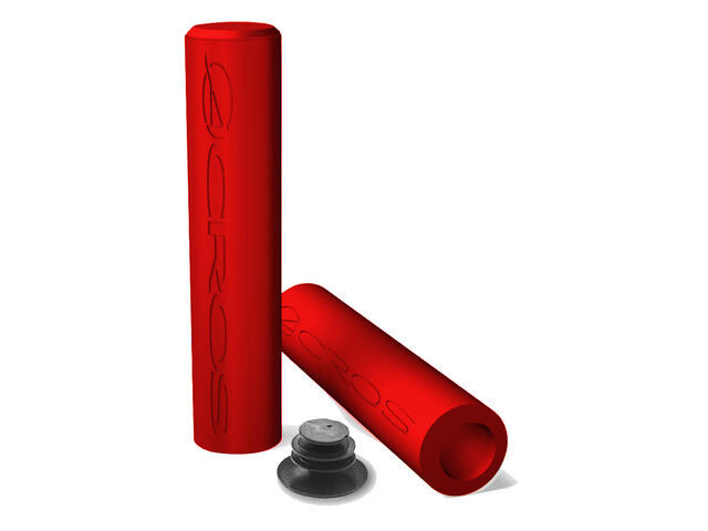 ACROS 100% Silicon Grips in Red click to zoom image