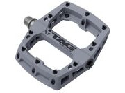 TAG METALS T3 Nylon Flat Pedals with Sealed Bearings  Grey  click to zoom image