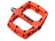 TAG METALS T3 Nylon Flat Pedals with Sealed Bearings  Orange  click to zoom image