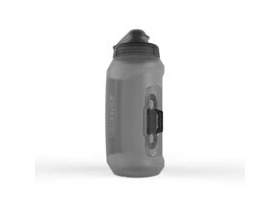 Fidlock TWIST Bottle ONLY TWIST Technology, magnetic guide, BPA-Free, Dishwasher safe (Requires bottle connector) Trans Black 750ml Compact