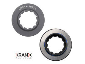 KRANX CYCLE PRODUCTS Centre Lock Rotor Alloy Lock Ring for 12mm Thru Axle