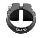 KRANX CYCLE PRODUCTS Seat Clamp With Carrier Mount Eyelets in Black 