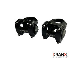 KRANX CYCLE PRODUCTS Shorty 31.8mm MTB Stem in Black
