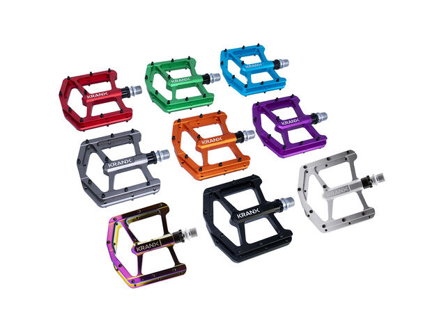 KRANX CYCLE PRODUCTS Trail Luxe Alloy Platform Sealed Bearing Pedal click to zoom image