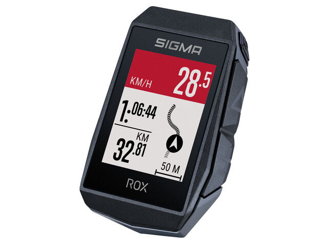 SIGMA ROX 11.1 EVO GPS Cycle Computer (Black) HR Set click to zoom image