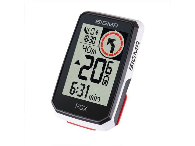 SIGMA ROX 2.0 GPS Cycle Computer (White ) click to zoom image
