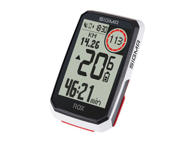 SIGMA ROX 4.0 GPS Cycle Computer (White) click to zoom image