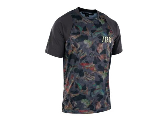 ION CLOTHING Bike Tee Scrub in Black click to zoom image