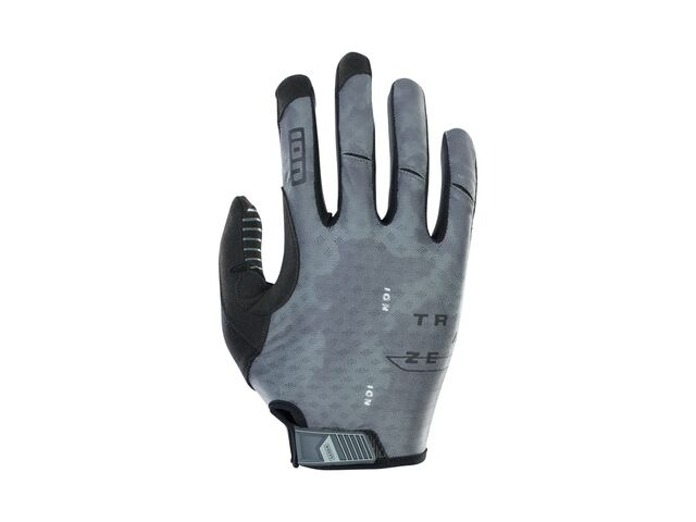 ION CLOTHING Traze Long Finger Unisex Gloves in Thunder Grey click to zoom image