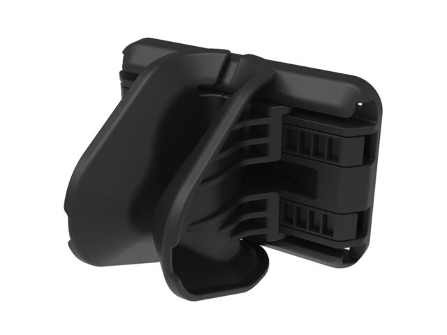 Hiplok Jaw Compact Wall Mounted Holder: Black click to zoom image