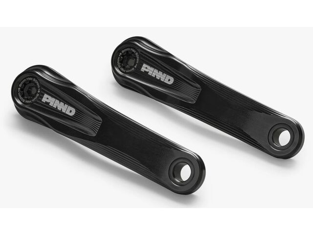 PINND UK Bosch Isis Ebike Cranks Black click to zoom image